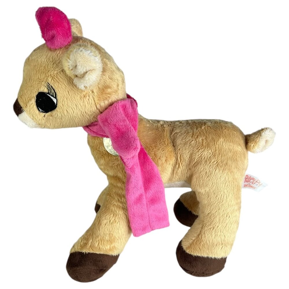 DanDee Clarice Rudolph The‎ Red Nosed Reindeer Plush 50th Anniversary Plush Toy